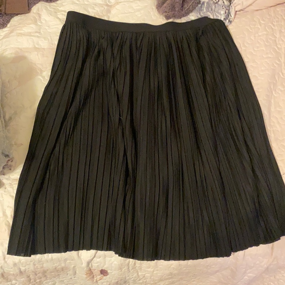 Apt 9 black long midi skirt